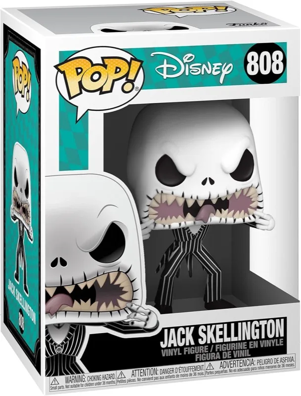 12. Funko Pop! Jack Skellington (Scary Face)