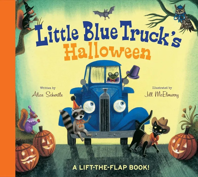 5. Little Blue Truck's Halloween Board Book