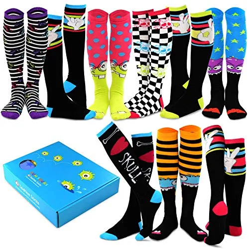 11. Halloween Novelty Socks Gift Box (9-Pair)