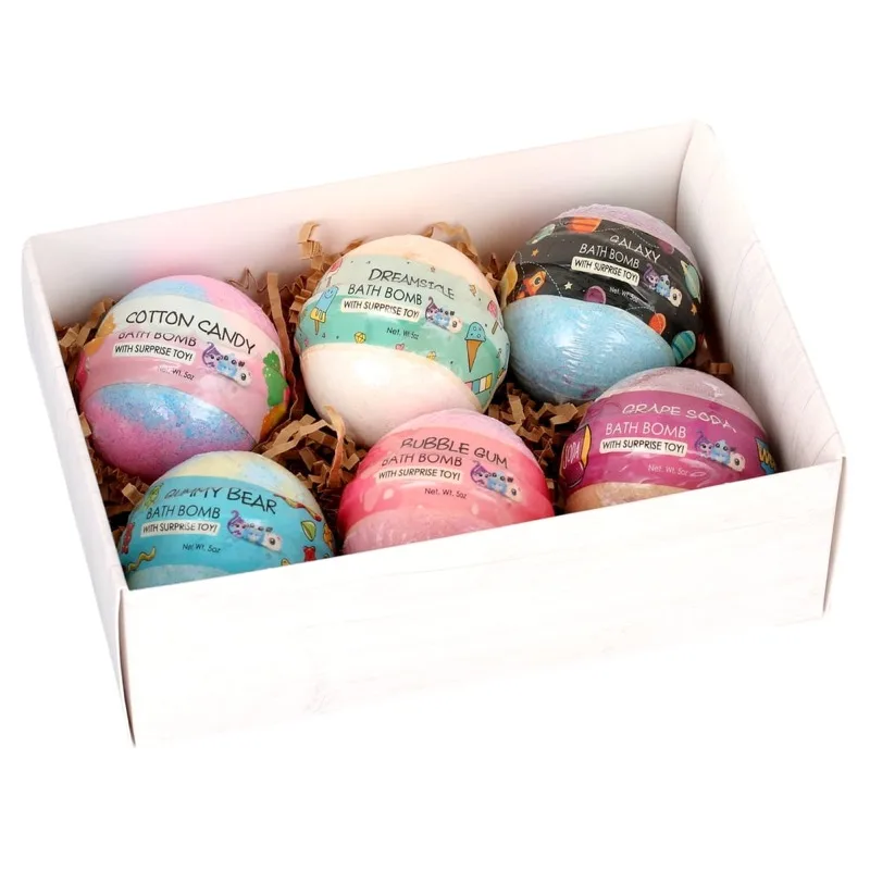4. Sky Organics Kids Bath Bomb Gift Set (6-Count)
