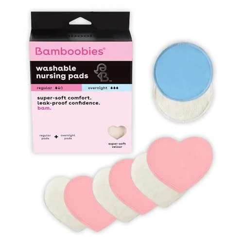 13. Bamboobies Reusable Washable Nursing Pads