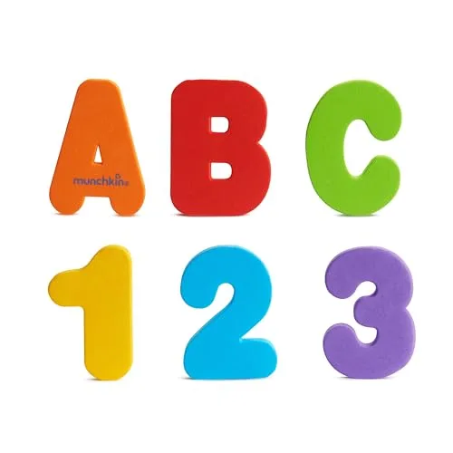 4. Munchkin Bath Letters Foam Set