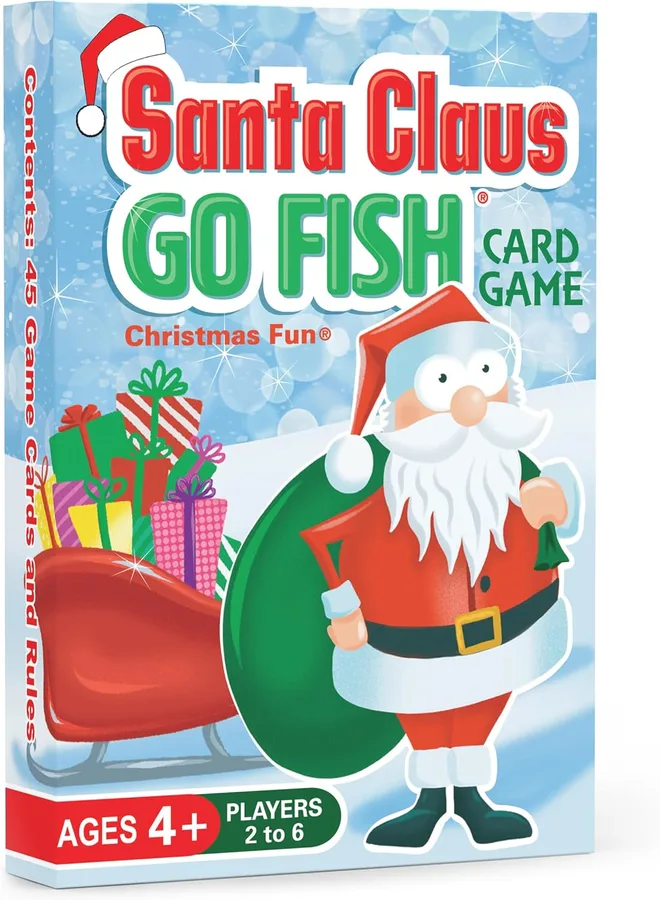 19. Santa Claus Go Fish Christmas Card Game