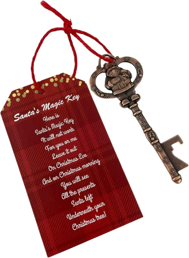 14. Santa's Magic Key for Houses with No Chimney