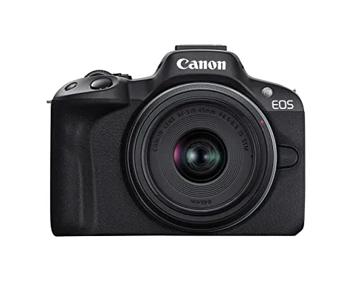 9. Canon EOS R50 Mirrorless Camera