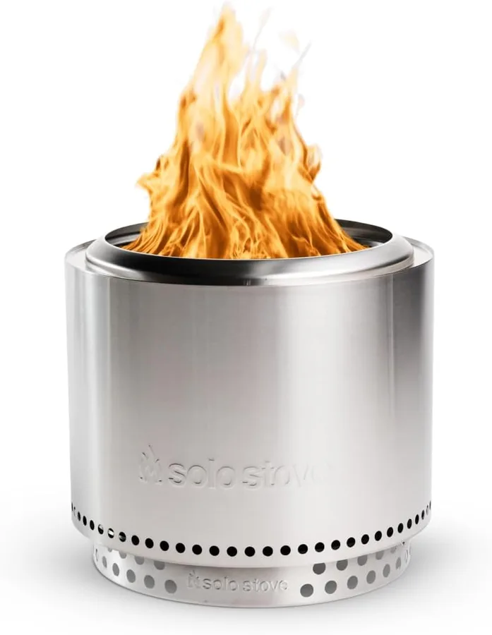 4. Solo Stove Bonfire 2.0 Smokeless Fire Pit with Stand