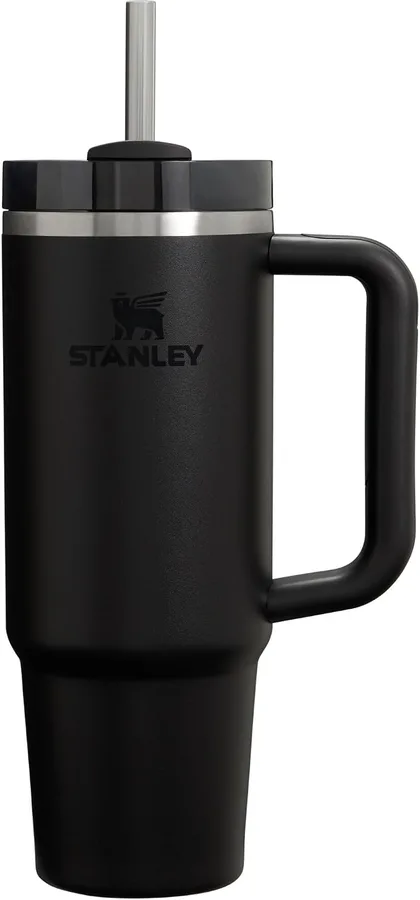 1. Stanley Quencher H2.0 FlowState Tumbler (30 oz, Black 2.0)