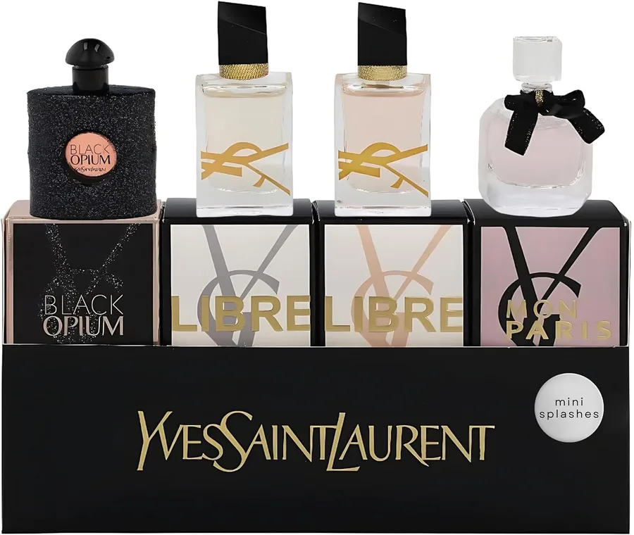 15. YSL 4-Piece Mini Perfume Travel Set
