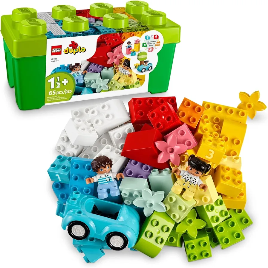 9. LEGO DUPLO Classic Brick Box 10913 (Ages 18 months+)