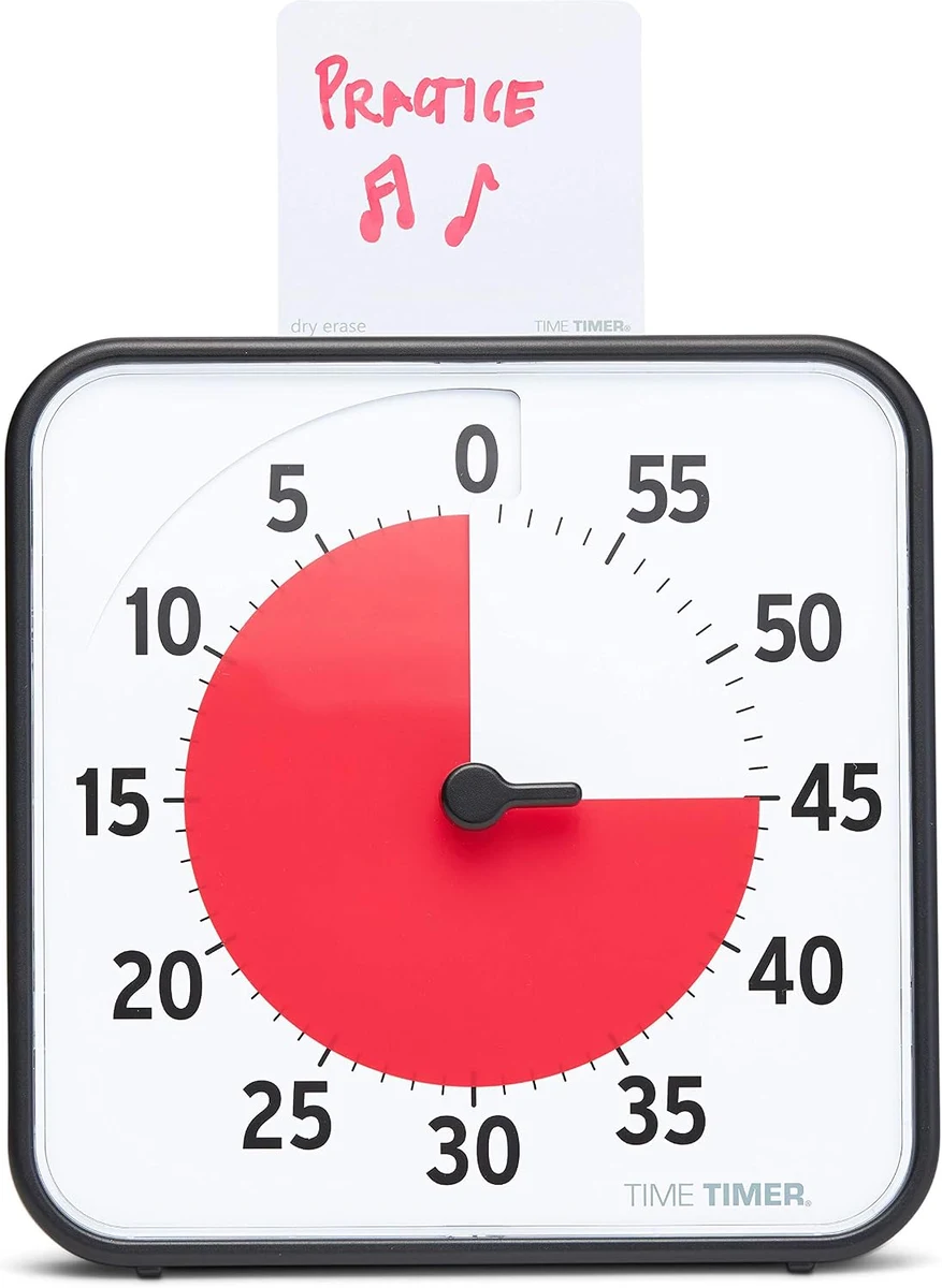 11. Time Timer 8‑Inch Visual Classroom Timer