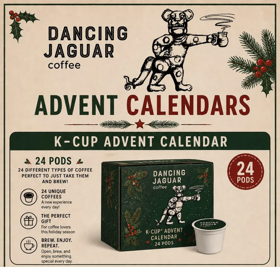 Dancing Jaguar K-Cup Advent Calendar
