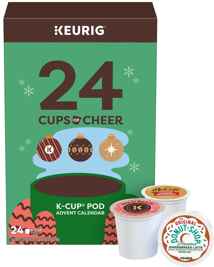 13. Keurig 24 Cups of Cheer Coffee Advent Calendar
