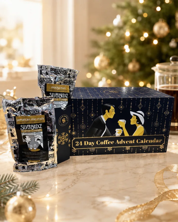 14. Silver Bridge 24-Day Flavored Coffee Advent Calendar 2026