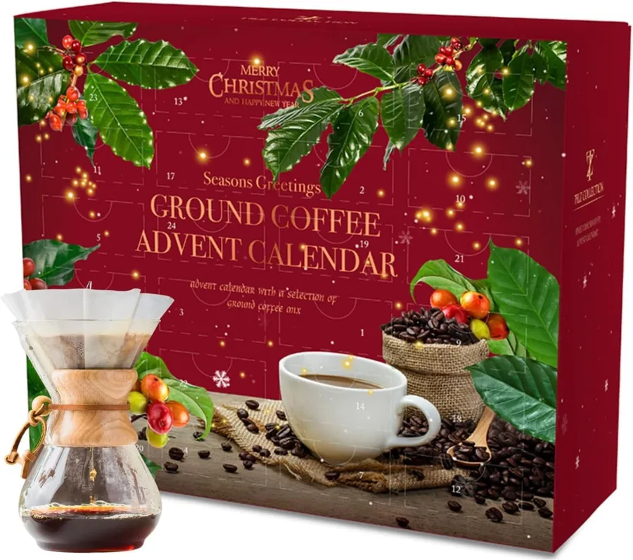17. Tilz 24 Days Flavored Ground Coffee Advent Calendar