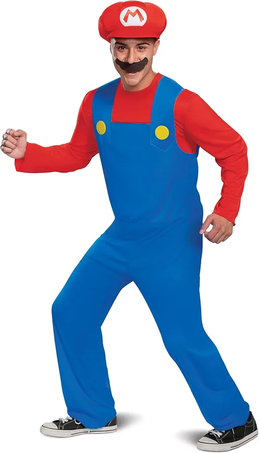 5. Disguise Mario Costume (with Princess Peach)