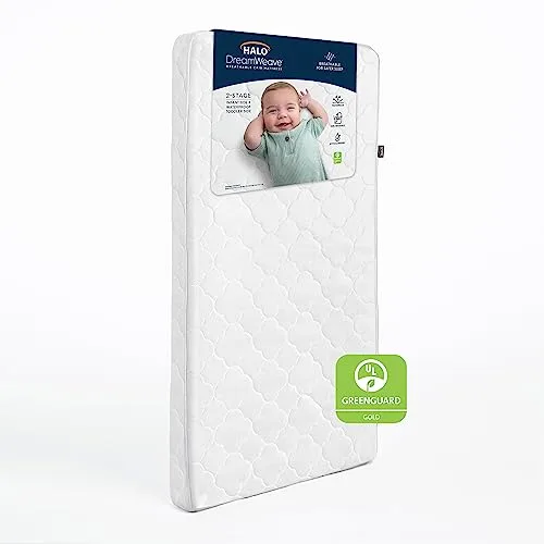 HALO DreamWeave Breathable Crib Mattress