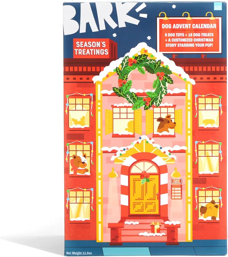 8. BarkBox Dog Advent Calendar (Toys + Treats)