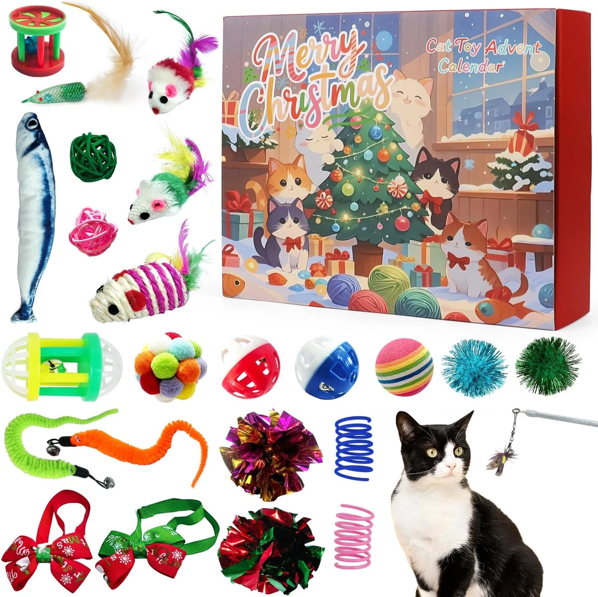 2026 Cat Toy Advent Calendar