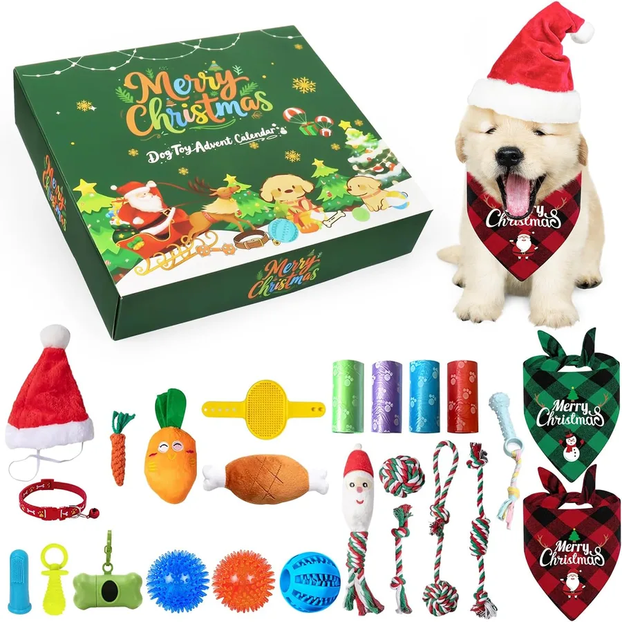20. 24-Day Puppy & Small Dog Toy Advent Calendar
