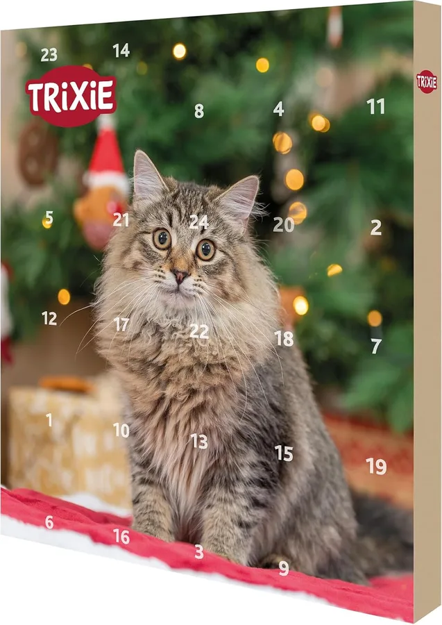 15. Trixie Advent Calendar for Cats (24 Treat Doors)