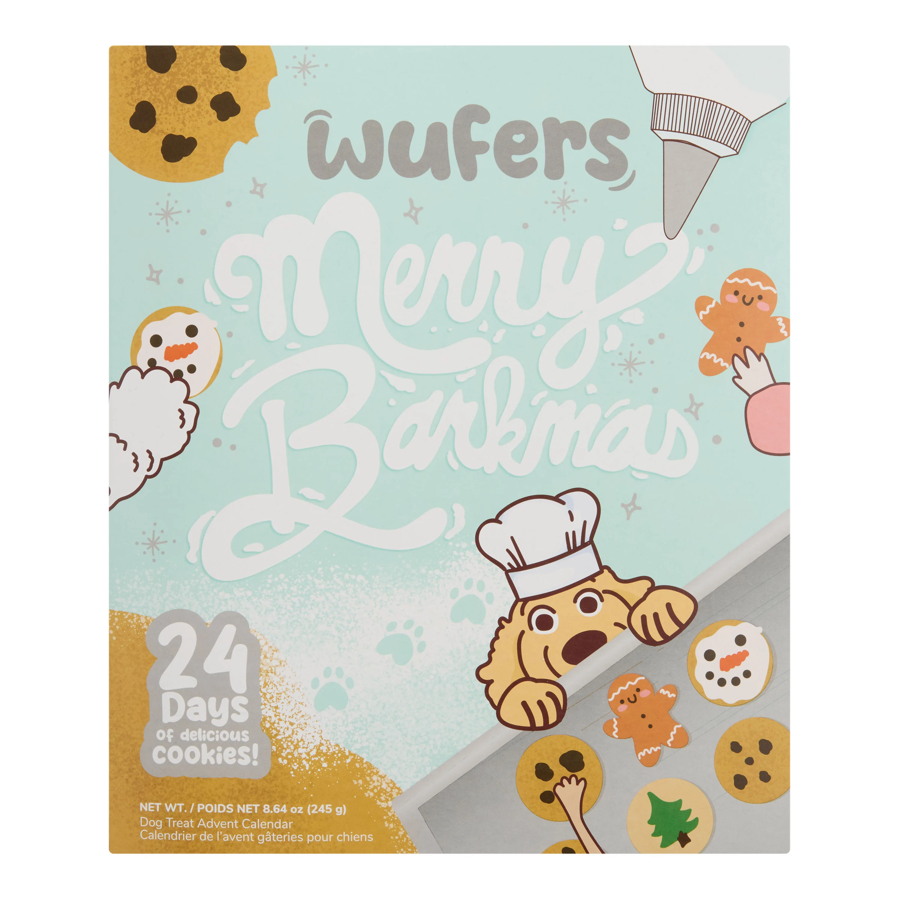 Wufers Merry Barkmas Cookie Calendar