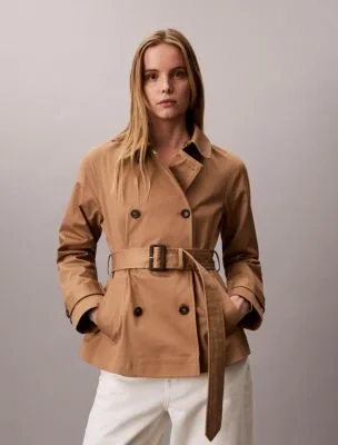 18. Calvin Klein Lightweight Trench Coat