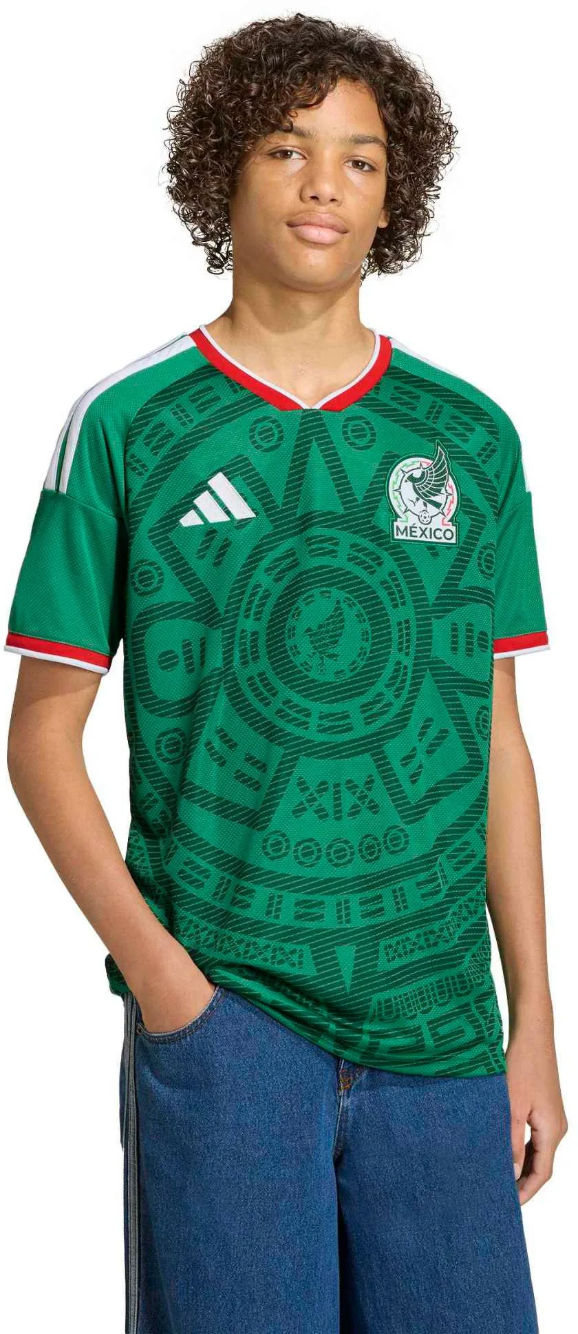 6. adidas Youth Mexico 2026 Home Replica Jersey (Kids & Teens)