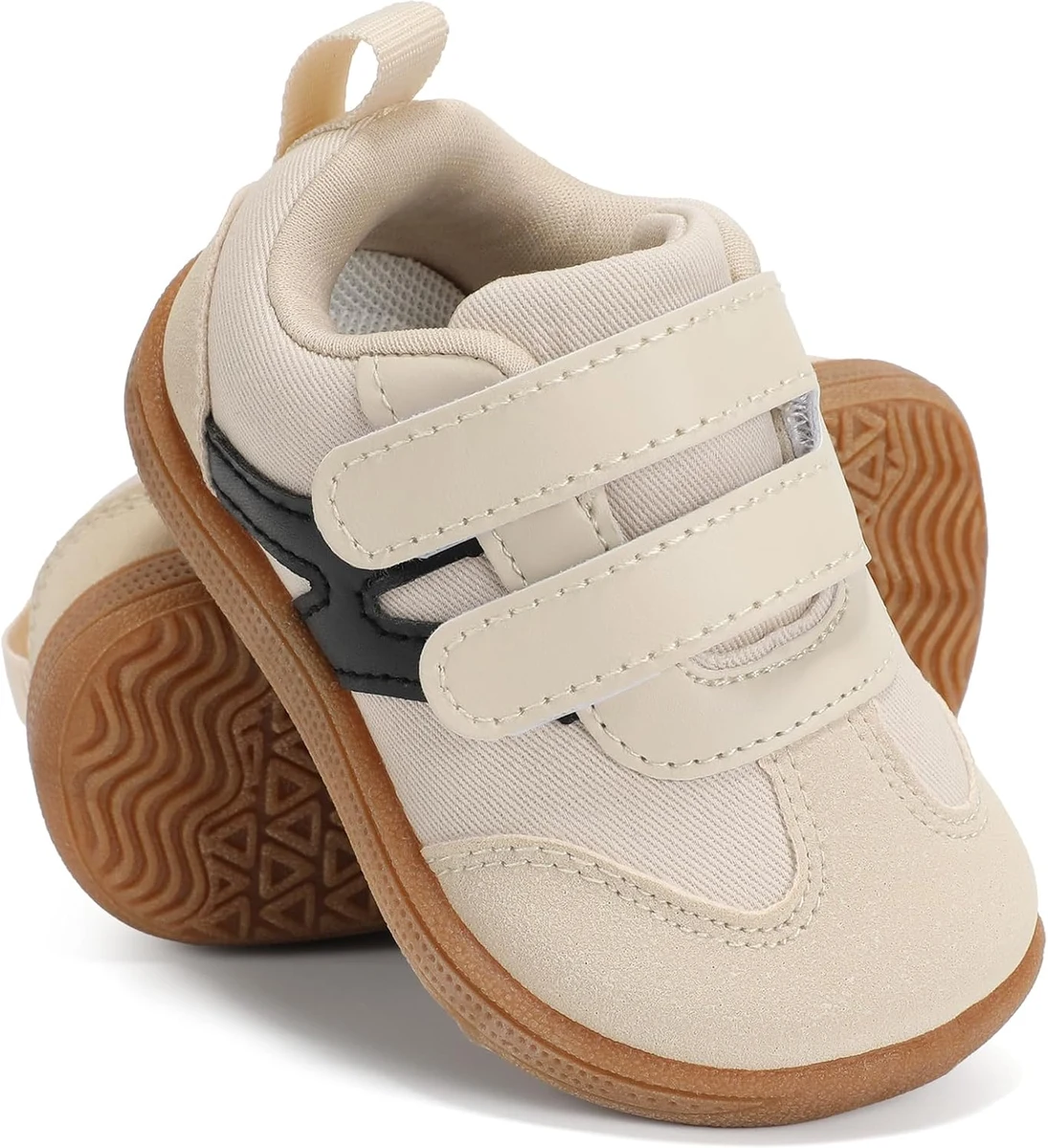 10. STQ Kids Wide Toe Box First Walker Sneakers