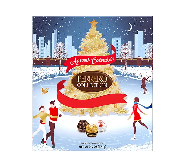 2. Ferrero Rocher Collection Advent Calendar (24 Pralines)