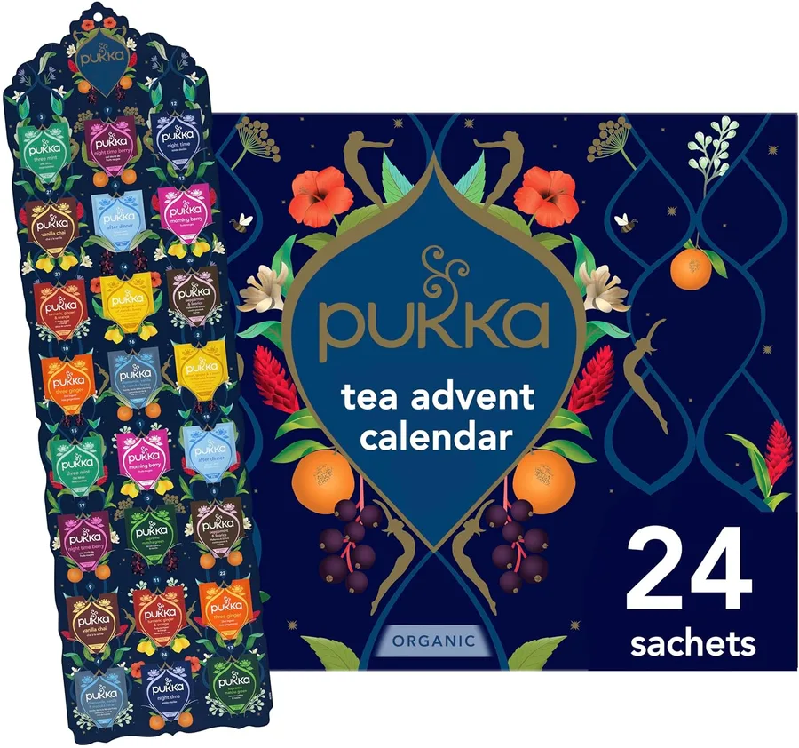 10. Pukka Christmas Tea Sampler Advent Calendar