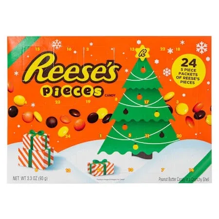 10. Reese's Peanut Butter Cup Advent Calendar (24 Mini Cups)