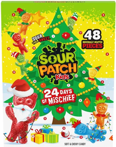 11. Sour Patch Kids Holiday Advent Calendar (24 Days)