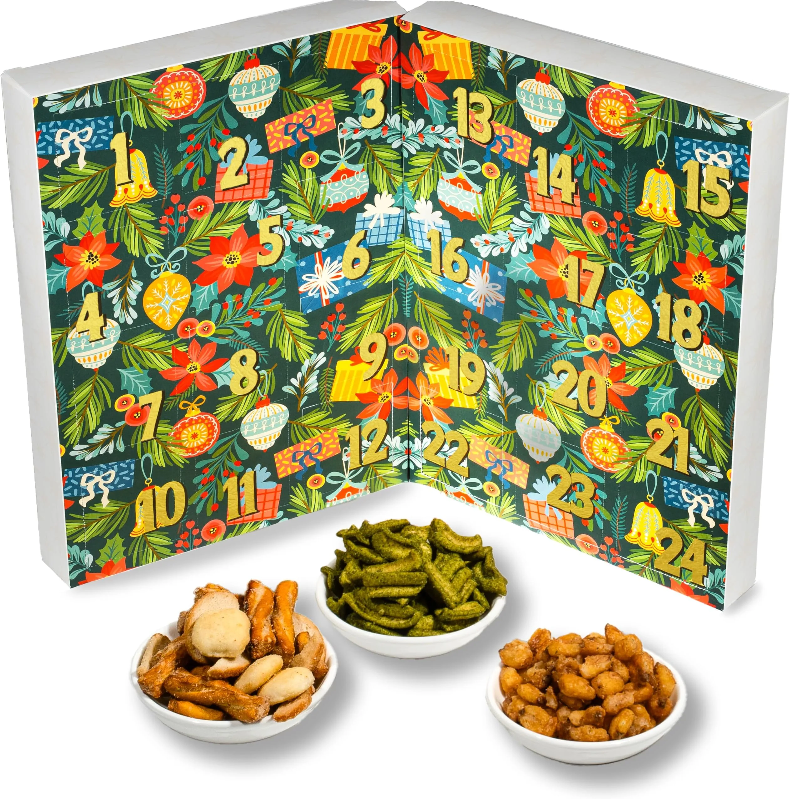 19. Temu 24-Day International Snacks Advent Calendar (Variety Pack)