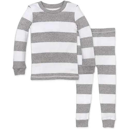15. Carter's Organic Cotton 2-Pack Toddler Pajama Set