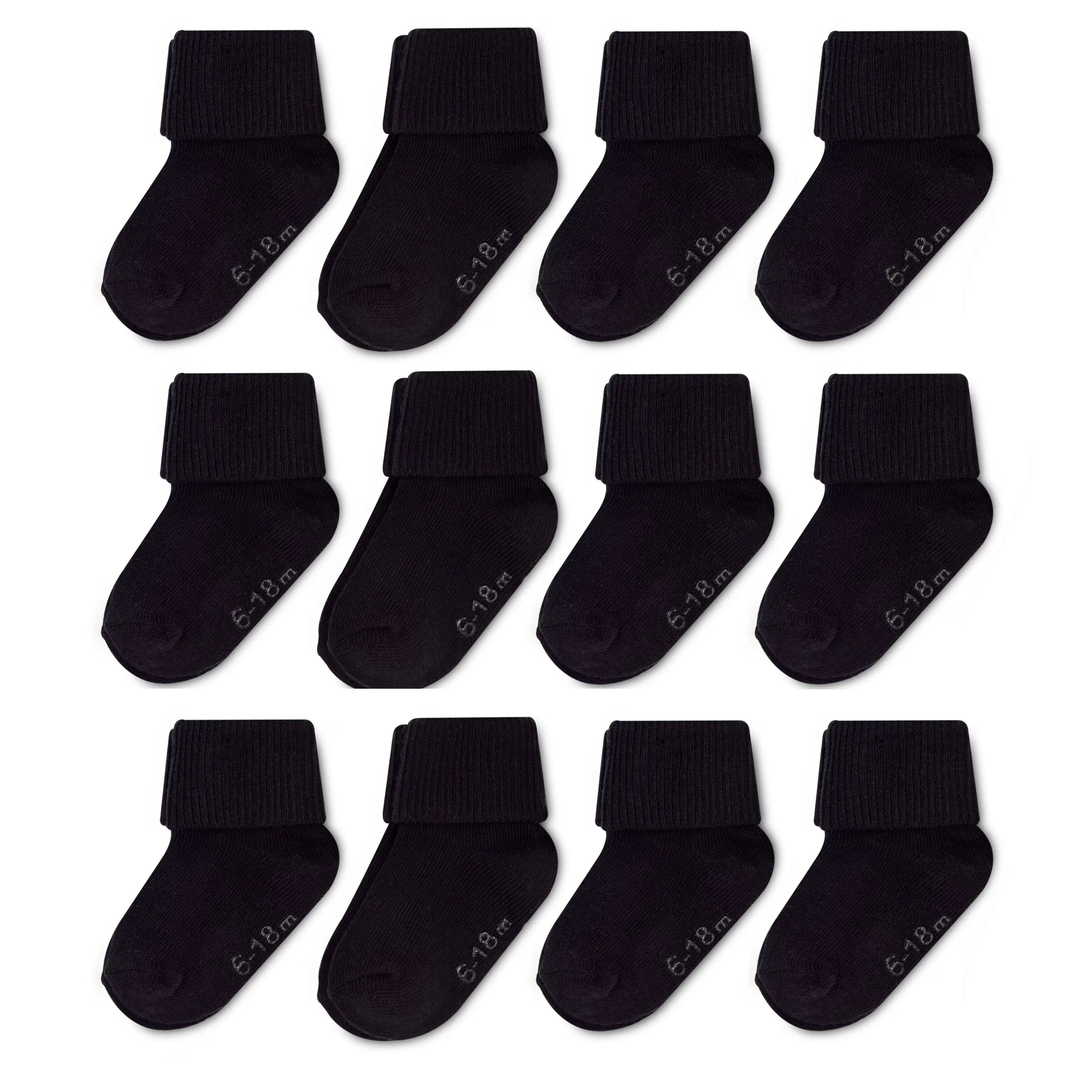 17. Walmart.com Wonder Nation Toddler 12-Pack Socks