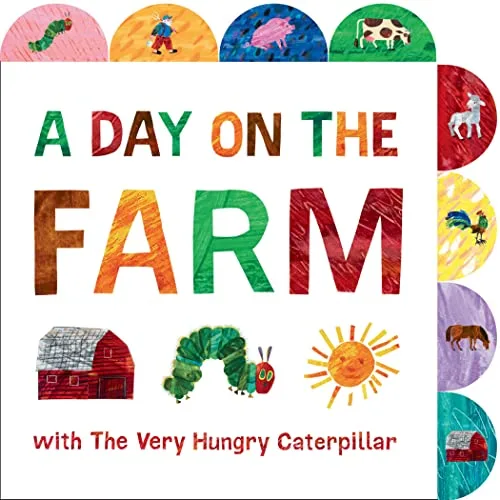 9. World of Eric Carle The Very Hungry Caterpillar Board Book