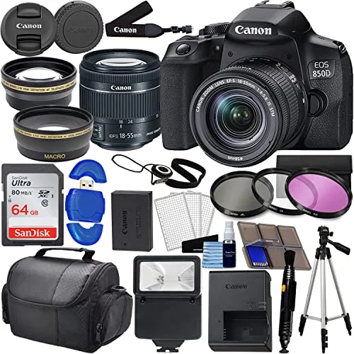 Canon EOS Rebel T8 DSLR Camera Kit