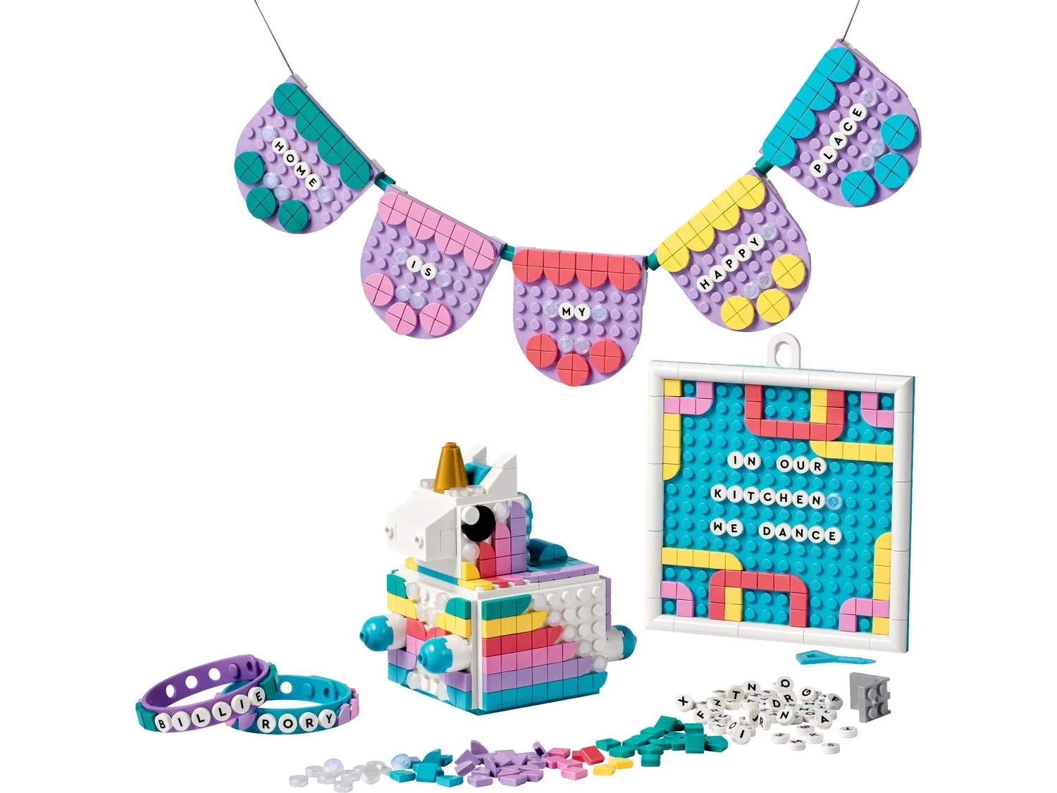 40. LEGO DOTS Reversible Mermaid & Unicorn Kit