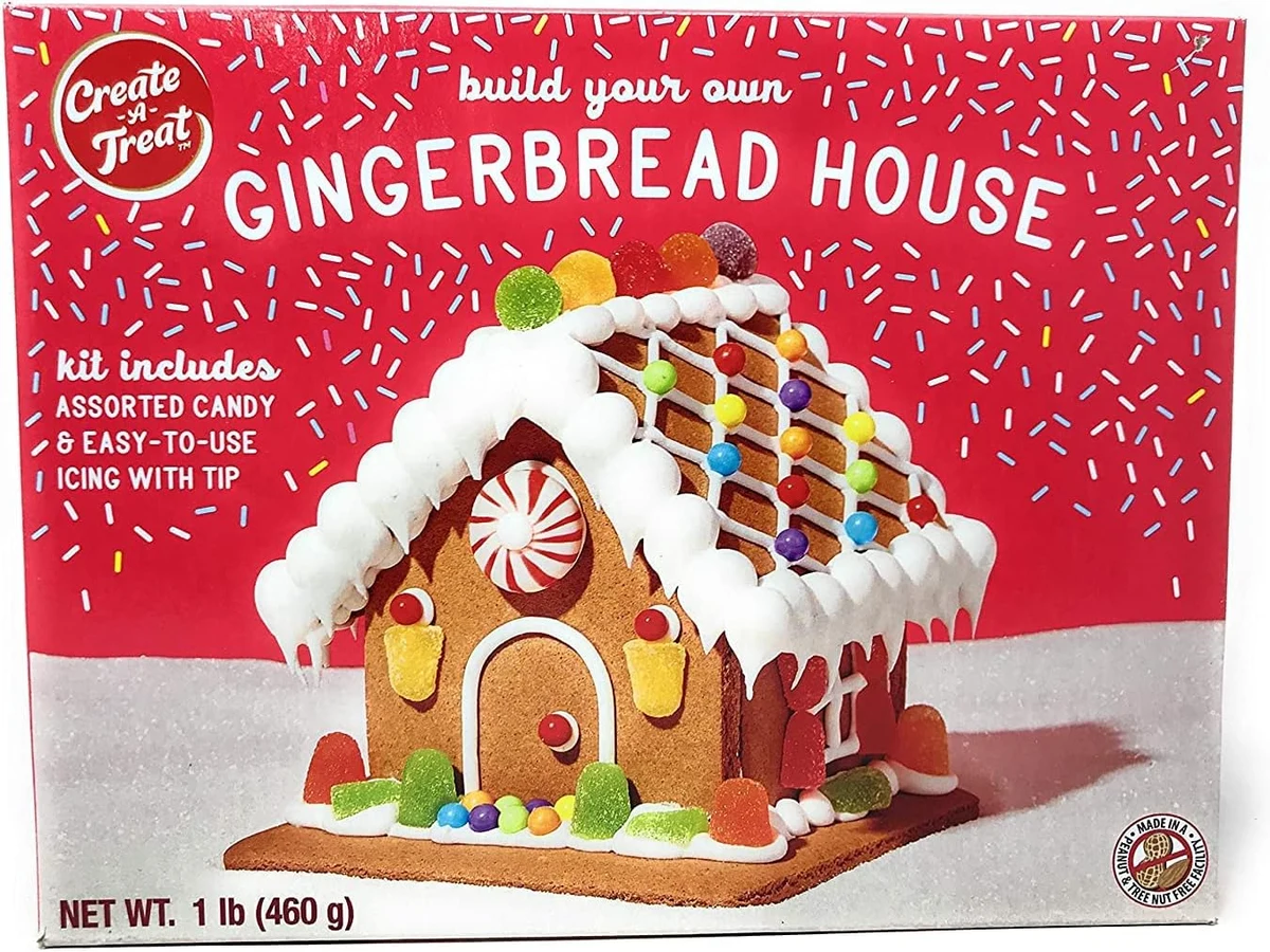 Create-A-Treat E-Z Build Medium Gingerbread