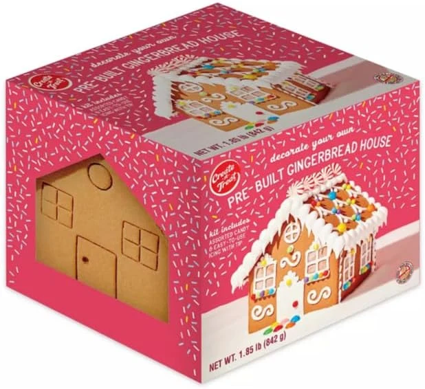 Create a Treat Pre-Built Gingerbread Cookie