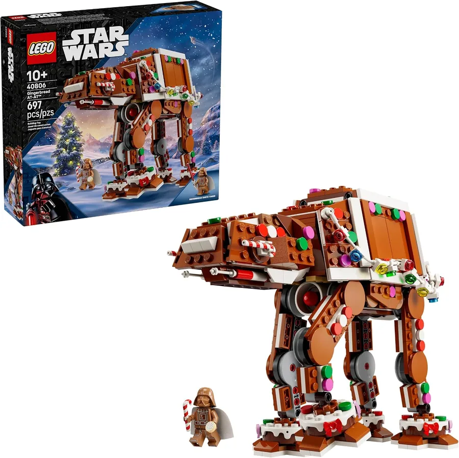 1. LEGO Star Wars Gingerbread AT-AT Walker
