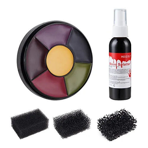 5. Ben Nye Theatrical Makeup Blood & Bruise Kit