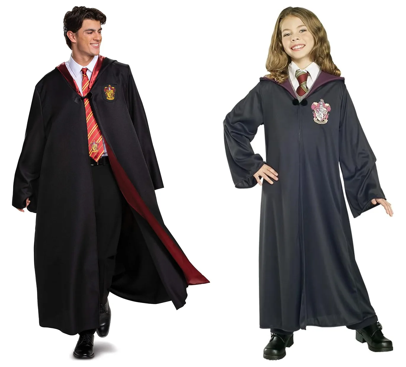 20. Harry Potter Gryffindor Robes for Groups (Disguise Adult + Rubie’s Kids)
