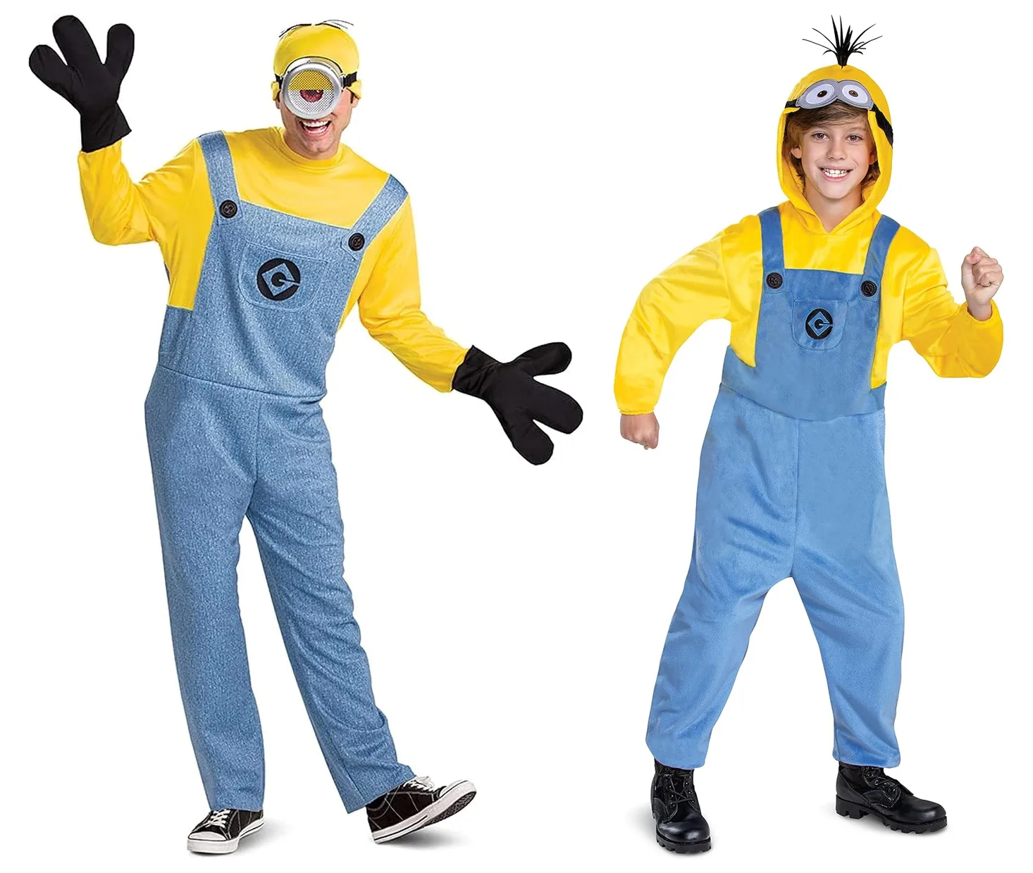 5. Minions Group Costumes (Disguise Adult & Kids)