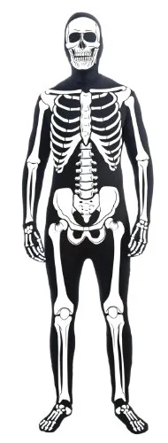 1. Rubie’s Adult Skeleton Formal Costume