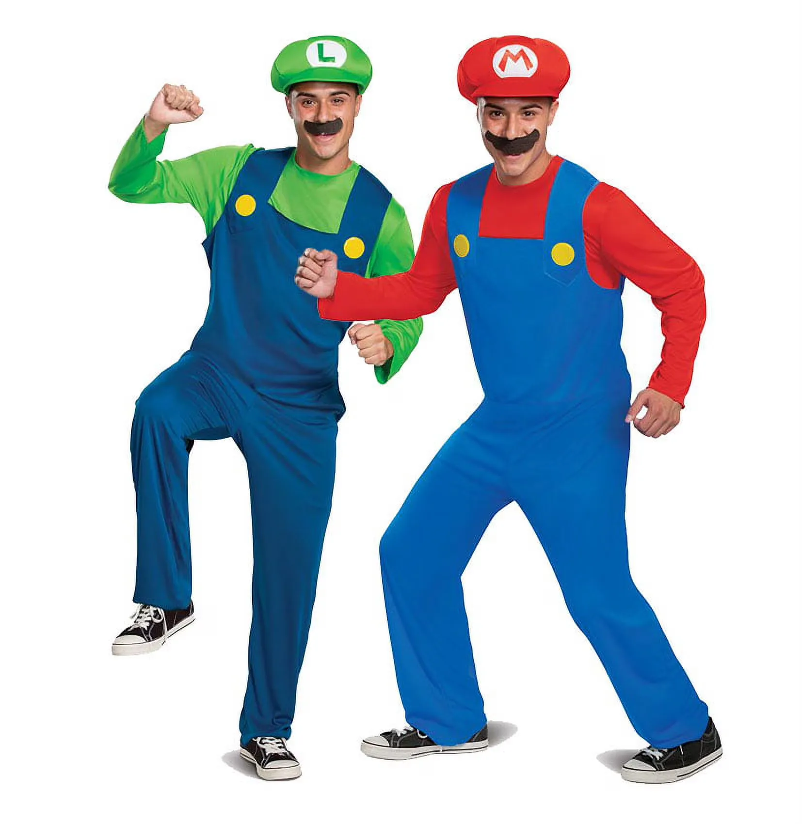 11. Spirit Halloween Group Costume Kit: Super Mario Bros. Party Set