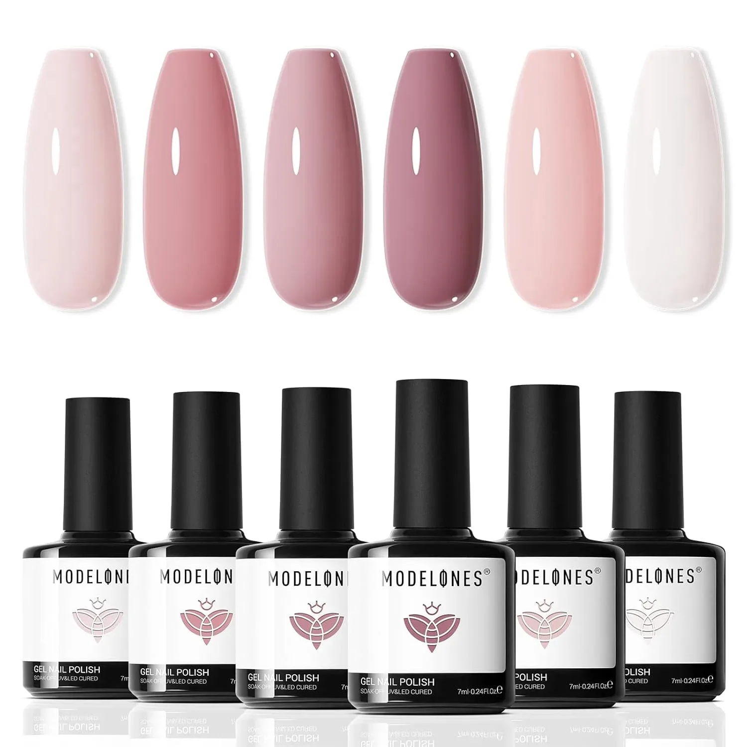 14. Modelones Nude Gel Polish Set