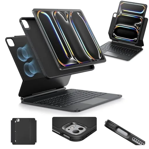 8. ESR Rebound Magnetic Keyboard Case for iPad