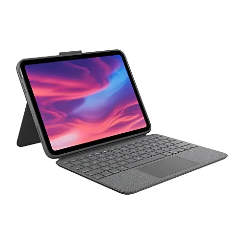 5. Logitech Combo Touch Keyboard Case for iPad (with Trackpad)