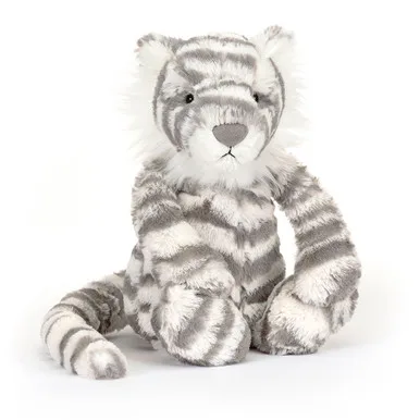 3. Jellycat Bashful Snow Tiger